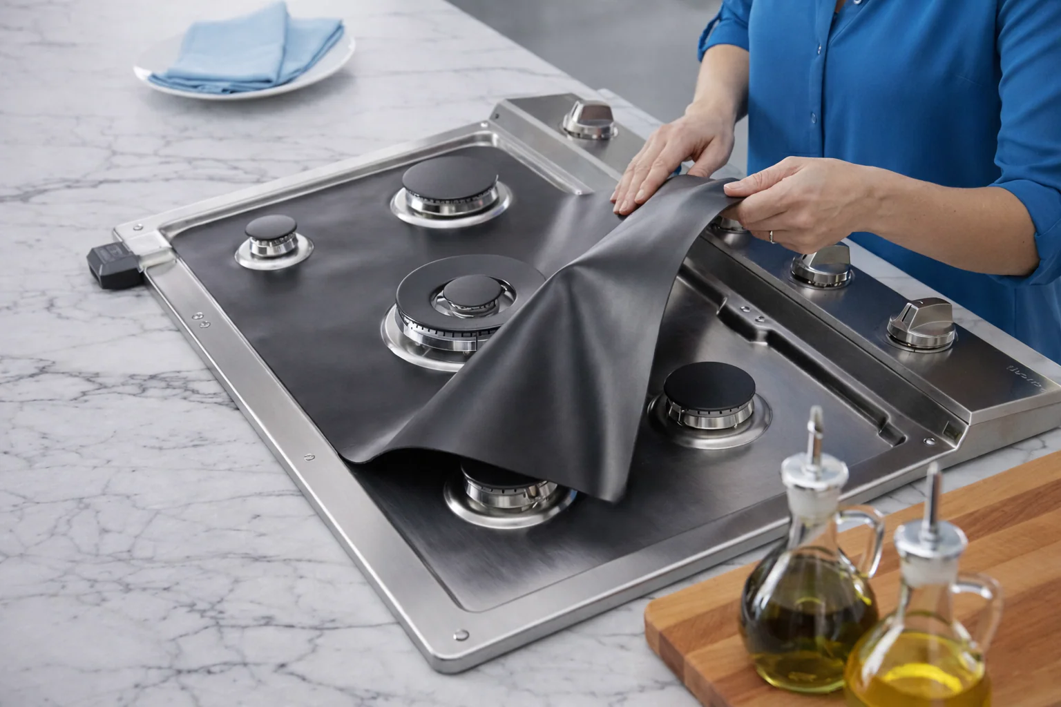 DCS by Fisher & Paykel StoveGuard Grip | Silicone Stove Protector #348 - Image 8